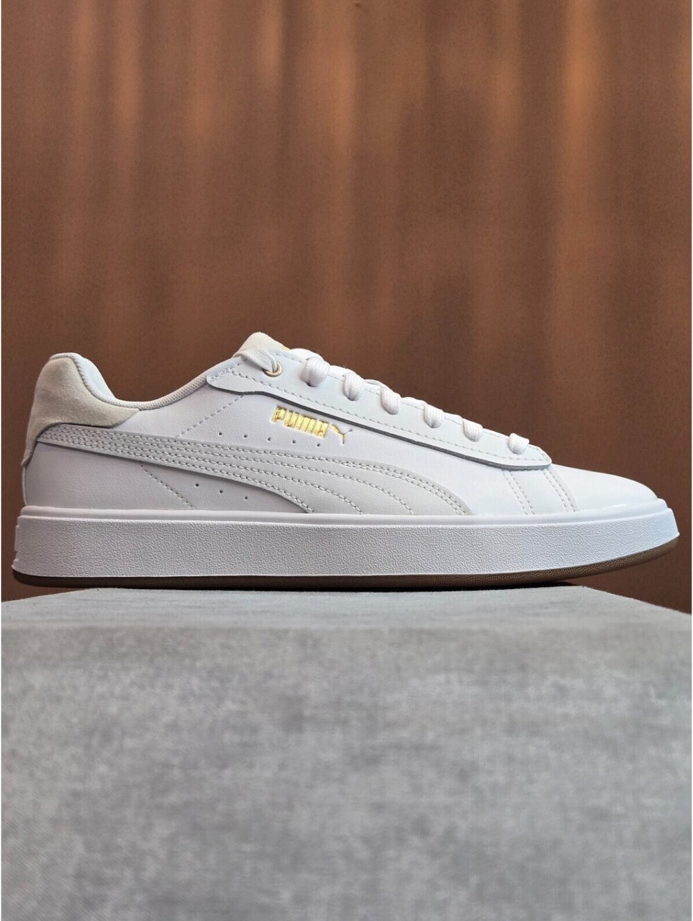 PUMA Aveline - White Gold (405425-01) Women's 9 BRAND NEW IN BOX